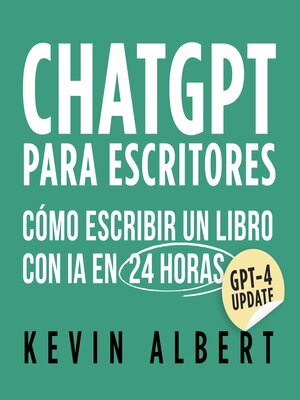 cover image of ChatGPT para escritores
